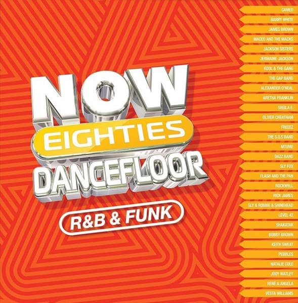 Album Cover Art for Now Eighties Dancefloor R&B & Funk