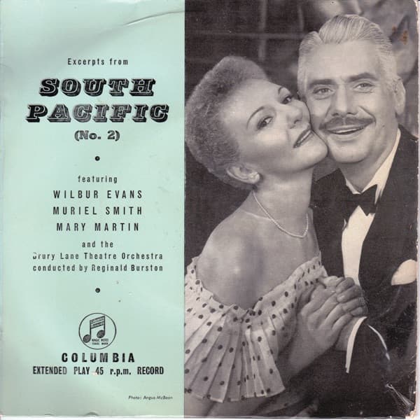 Album Cover Art for Excerpts From "South Pacific" (#2)