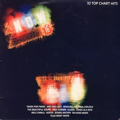 Album Cover Art for Now That's What I Call Music 16