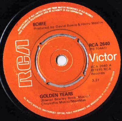 Album Cover Art for Golden Years