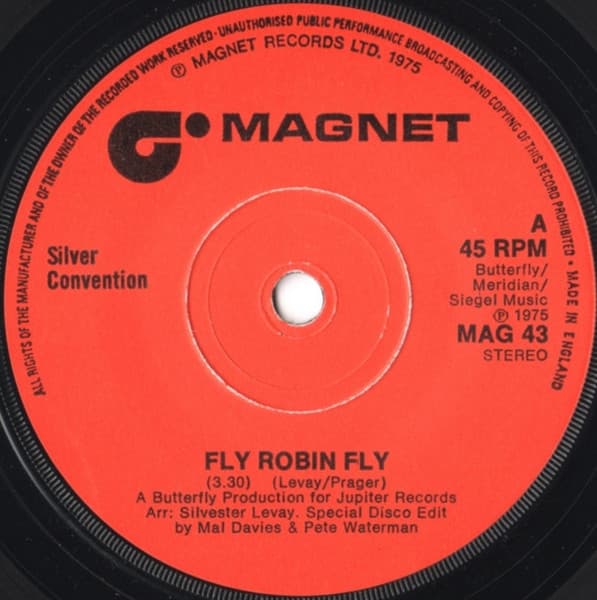 Album Cover Art for Fly Robin Fly