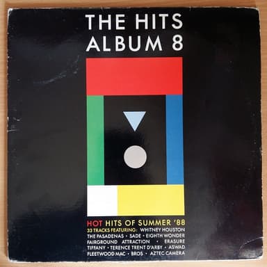Album Cover Art for The Hits Album 8