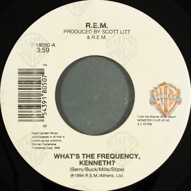 Album Cover Art for What's The Frequency, Kenneth?