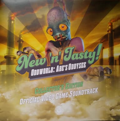 Album Cover Art for New 'N' Tasty! Oddworld: Abe's Oddysee (Official Video Game Soundtrack)