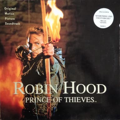 Album Cover Art for Robin Hood: Prince Of Thieves (Original Motion Picture Soundtrack)