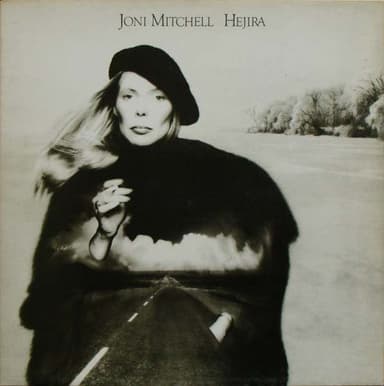 Album Cover Art for Hejira
