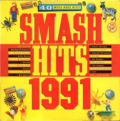 Album Cover Art for Smash Hits 1991