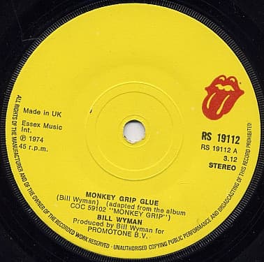 Album Cover Art for Monkey Grip Glue