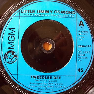 Album Cover Art for Tweedlee Dee