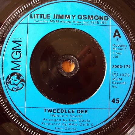 Album Cover Art for Tweedlee Dee