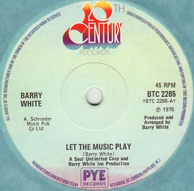 Album Cover Art for Let The Music Play