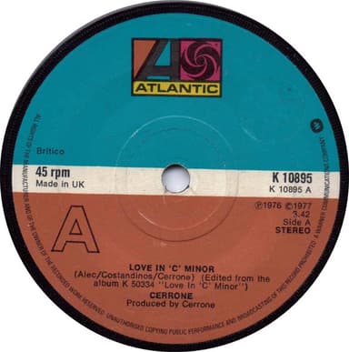 Album Cover Art for Love In 'C' Minor