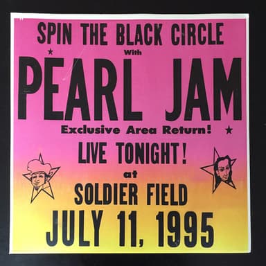 Album Cover Art for Spin The Black Circle - Live Tonight! At Soldier Field, July 11, 1995
