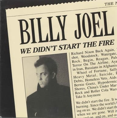 Album Cover Art for We Didn't Start The Fire