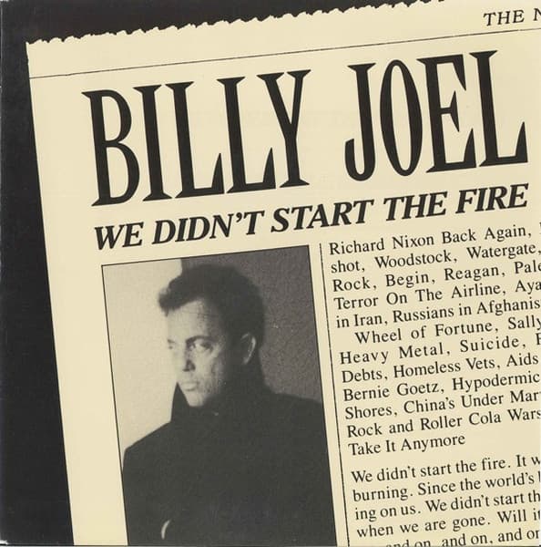Album Cover Art for We Didn't Start The Fire