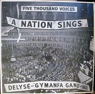 Album Cover Art for A Nation Sings - Welsh Hymn Singing Festival / Gymanfa Ganu - 1963