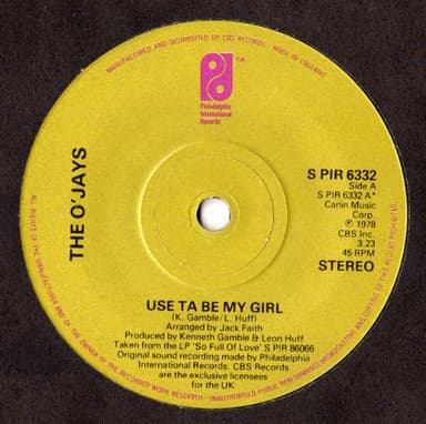 Album Cover Art for Use Ta Be My Girl