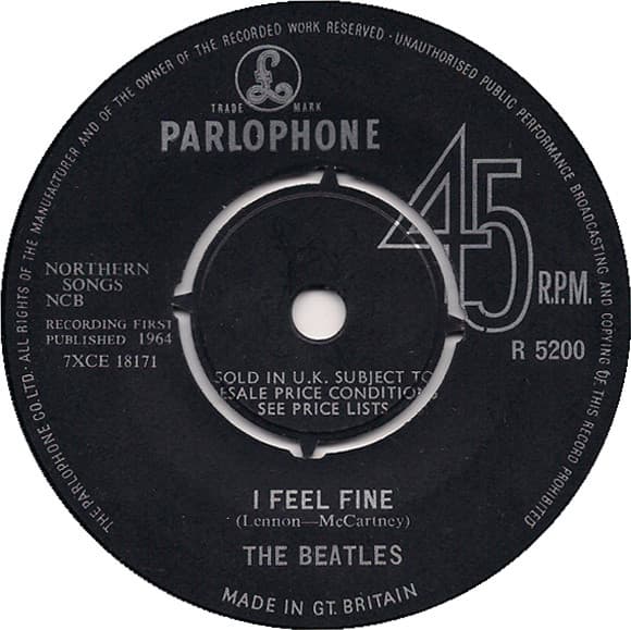 Album Cover Art for I Feel Fine