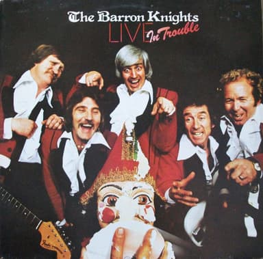 Album Cover Art for Live In Trouble