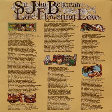 Album Cover Art for Late Flowering Love