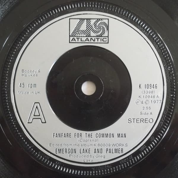 Album Cover Art for Fanfare For The Common Man