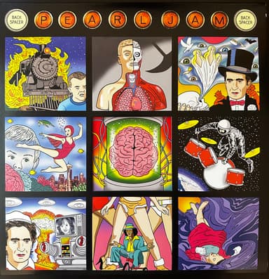 Album Cover Art for Backspacer