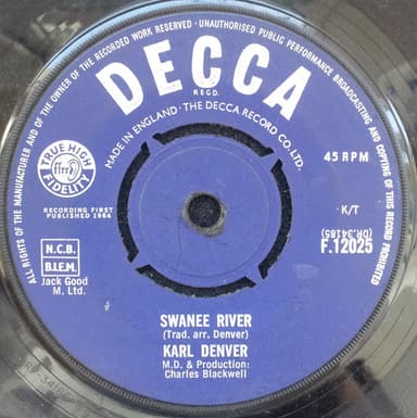 Album Cover Art for Swanee River
