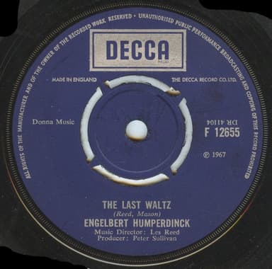 Album Cover Art for The Last Waltz / That Promise