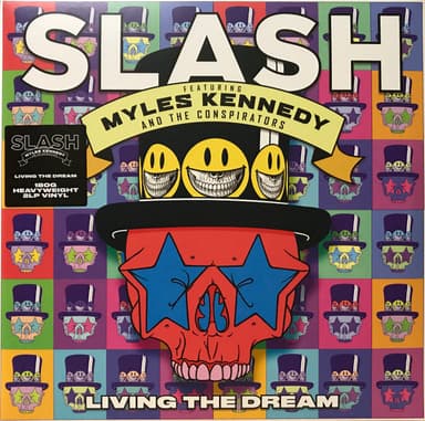 Album Cover Art for Living The Dream