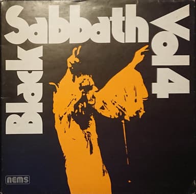 Album Cover Art for Black Sabbath Vol 4