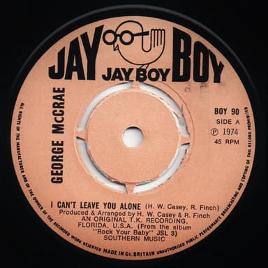 Album Cover Art for I Can't Leave You Alone