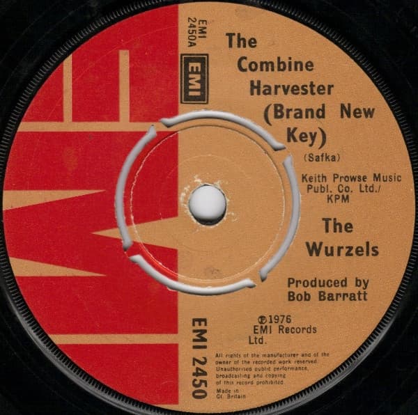 Album Cover Art for The Combine Harvester (Brand New Key)