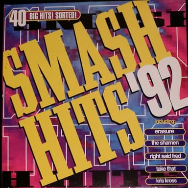 Album Cover Art for Smash Hits '92