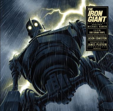 Album Cover Art for The Iron Giant (Original Score By Michael Kamen)