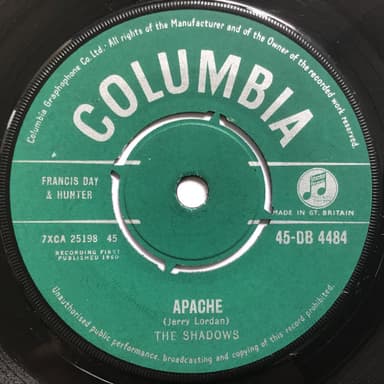 Album Cover Art for Apache