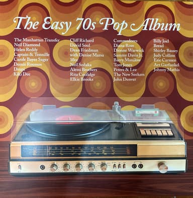 Album Cover Art for The Easy 70's Pop Album