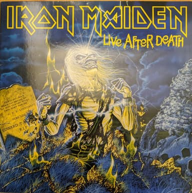 Album Cover Art for Live After Death