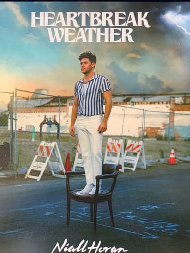 Album Cover Art for Heartbreak Weather 