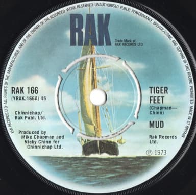 Album Cover Art for Tiger Feet