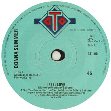 Album Cover Art for I Feel Love