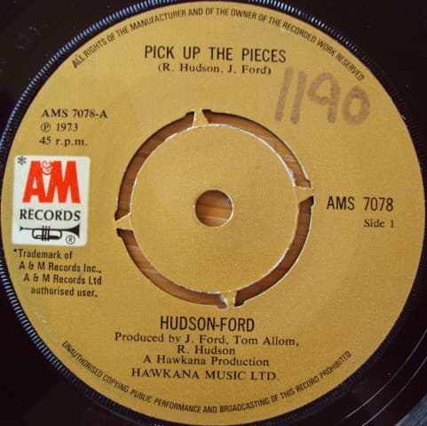 Album Cover Art for Pick Up The Pieces