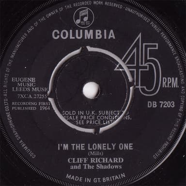 Album Cover Art for I'm The Lonely One