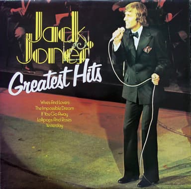 Album Cover Art for Jack Jones' Greatest Hits