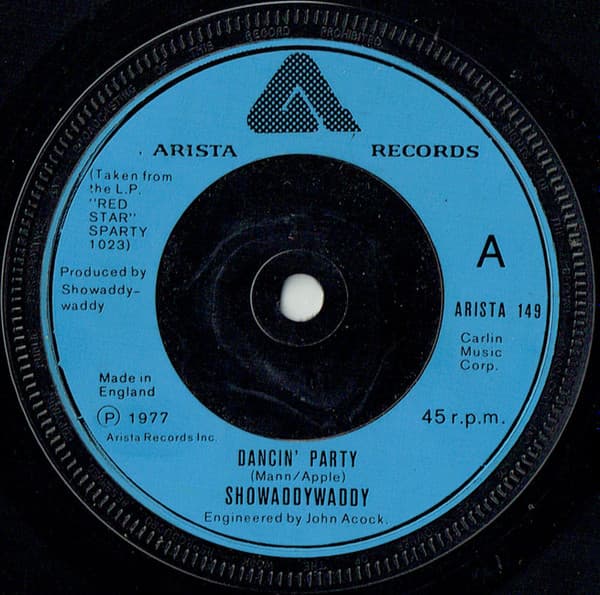 Album Cover Art for Dancin' Party