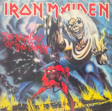 Album Cover Art for The Number Of The Beast