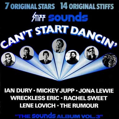 Album Cover Art for Stiff Sounds - Can't Start Dancin'