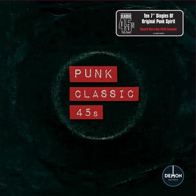Album Cover Art for Punk Classic 45s