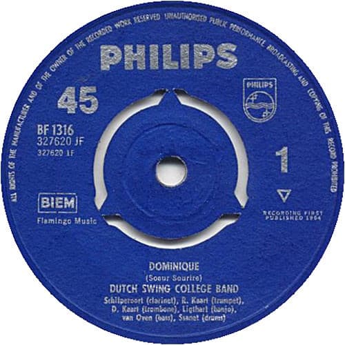 Album Cover Art for Dominique 
