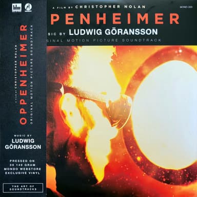 Album Cover Art for Oppenheimer (Original Motion Picture Soundtrack)