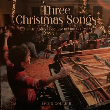 Album Cover Art for Three Christmas Songs - An Abbey Road Live To Vinyl Cut